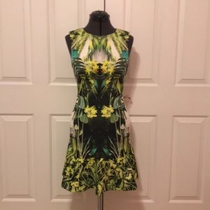 Karen Millen jungle print sleeveless dress